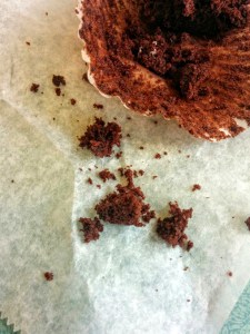 crumbly and dry. Boo